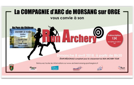 Run Archery de Morsang sur Orge (91)