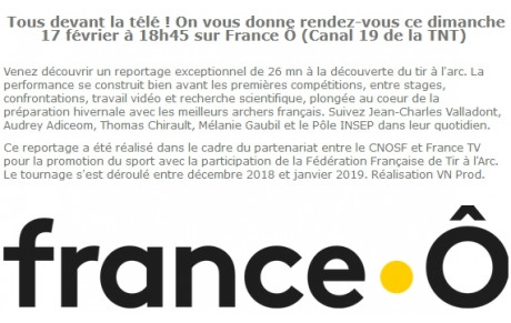 Tous devant la télé dimanche 17 février