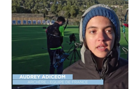 Reportage sur les archers de l'équipe de France