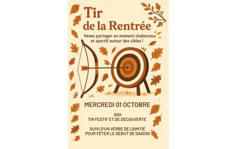 Tir de la Rentrée 2025
